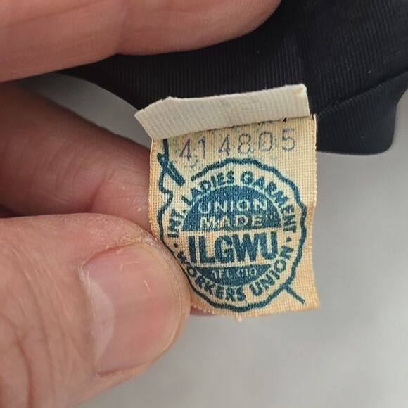 The Ann Fogarty Lord & Tylor, Vintage,  Black Sleeveless Dress 12 - Picture 11 of 13